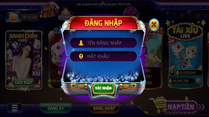 dang nhap tai cong game rikvip nhanh chong on gian