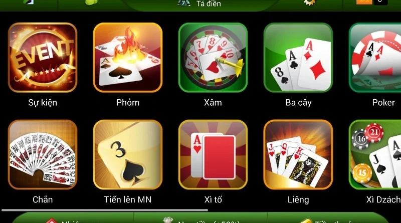 Game đánh bài Rikvip