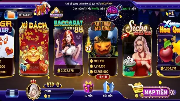 game baccarat lucky88 tai rik vip la game bai uoc nhieu nguoi choi san on hien nay