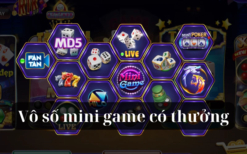 Vô số mini game có thưởng đang chờ bạn