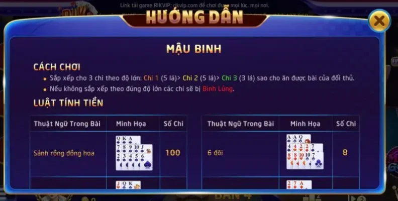 Screen Shot 2022 07 11 at 10.00.06 800x404 Mẹo chơi đánh bài mậu binh tại Rik vip