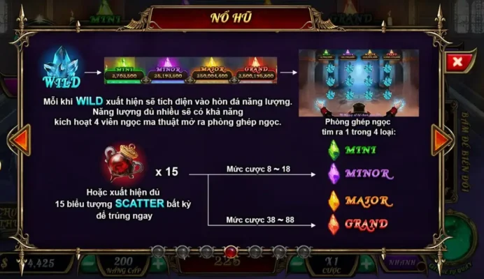 Bạn sẽ có những trải nghiệm thú vị khi chơi game bá tước quyền năng