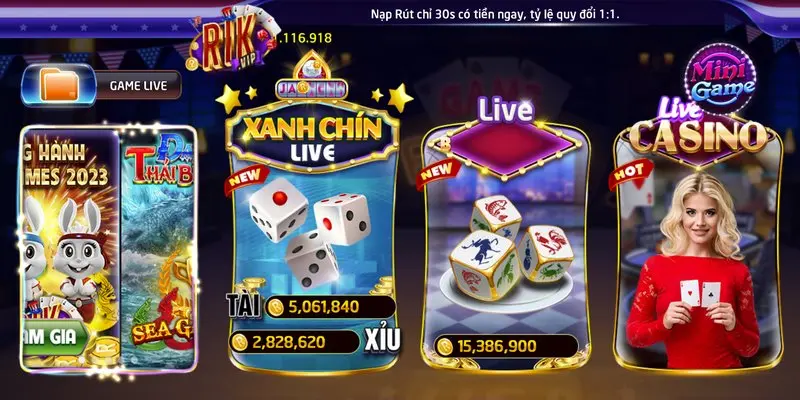 cá cược xóc đĩa xanh chín Rikvip