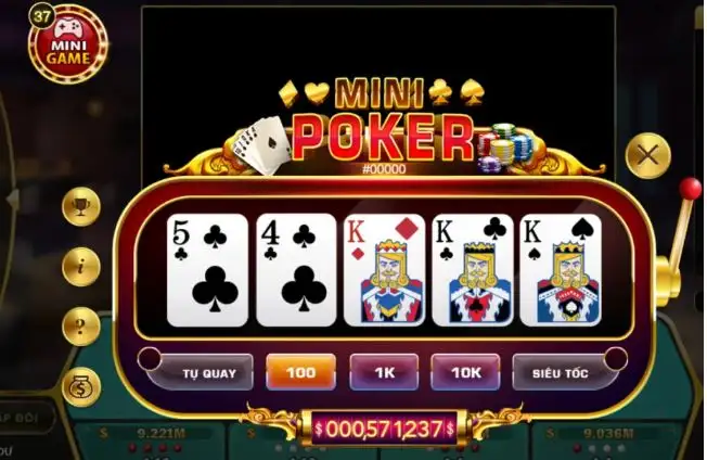 Mini Poker trên link vào Rik