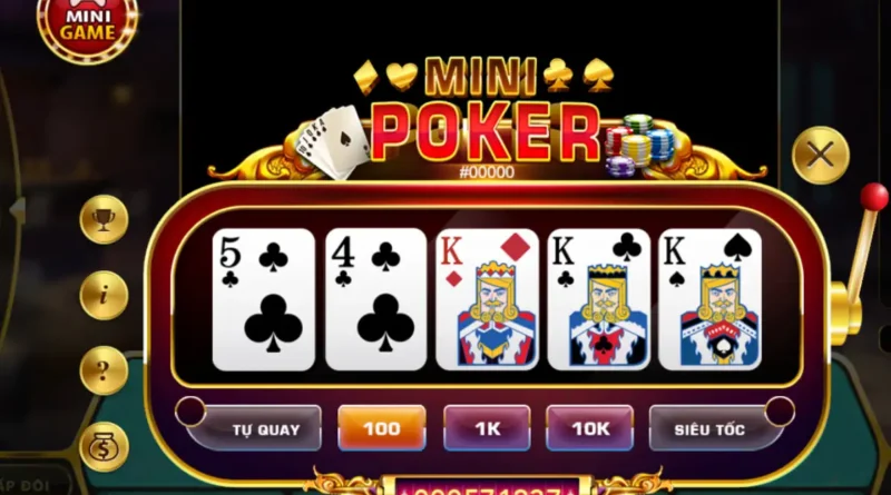 mini poker tại Rik
