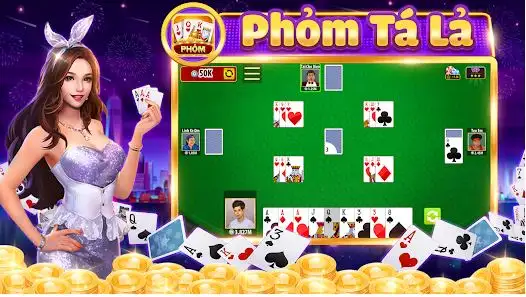 phỏm Phỏm Tá Lả là một game bài được rất nhiều người yêu thích
