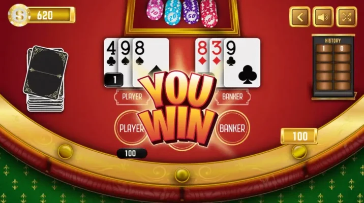 Quy tắc tính điểm để tìm ra người thắng trong baccarat tại Rikvip