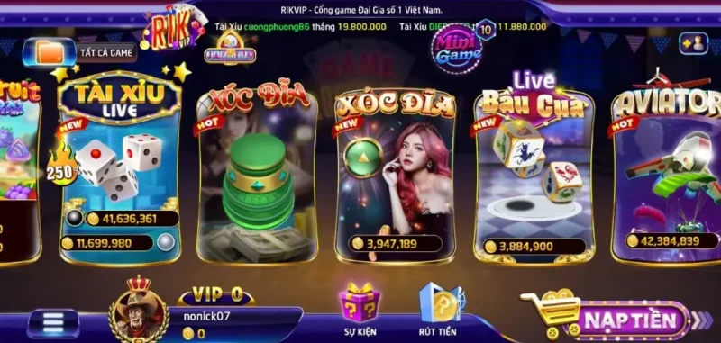 Hệ số trả thưởng cho game bầu cua tại Rik vip