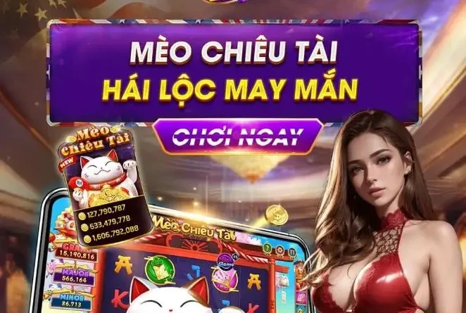 Mèo chiêu tài tại Rik vip