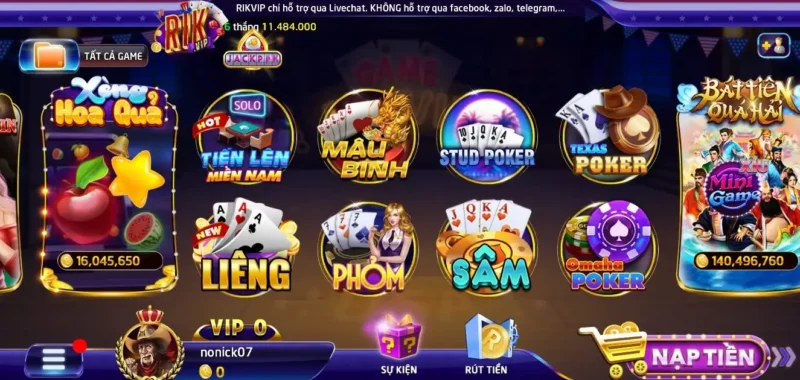 Cách thức tham gia chơi game Sâm Lốc đơn giản