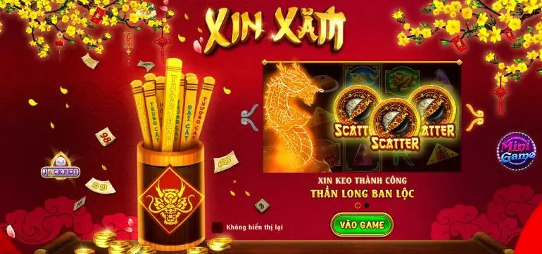 Giới thiệu về trò chơi Xin xăm tại cổng game Rikvip 