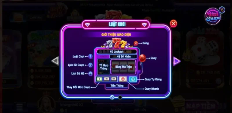 Luật chơi game Xèng 777 bạn cần nắm rõ