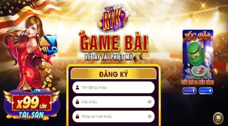 cổng game Rik vip