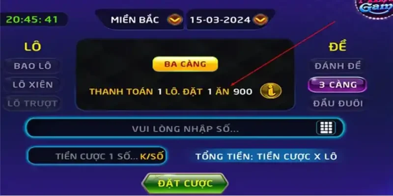 Tỷ lệ trả thưởng cực khủng tại lô đề Rikvip