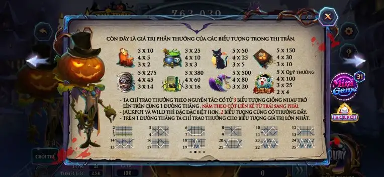 Cổng game Rikvip trả thưởng cho game Thị trấn ma quái