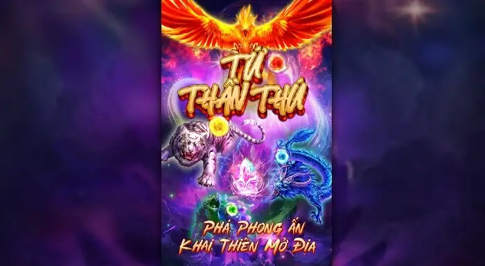 Giới thiệu về game slot Tứ Thần Thú trên link vào Rik vip 